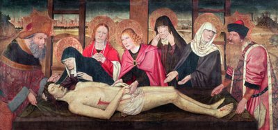 The Entombment of Christ by Jaume Huguet
