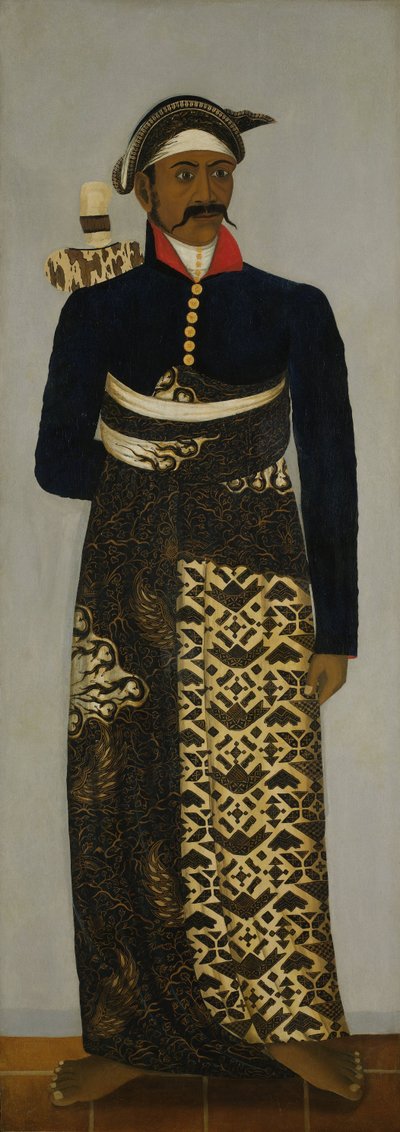 Javanese court official, c.1820-70 by Javanese School