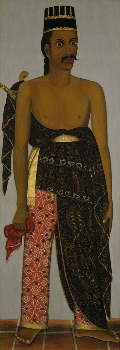 Javanese Court Official, c.1820-70 by Javanese School