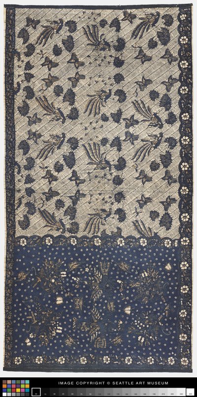 Sarong (kain kapala) by Javanese School