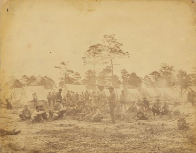 Civil War Camp by Jay Dearborn Edwards