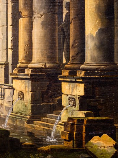 Ruins of an Ancient Bath by Jean Baptiste Berlot