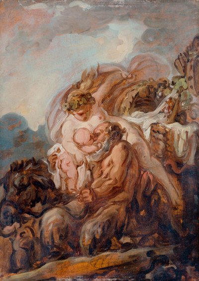 Infancy Of Dionysus by Jean Baptiste Deshays