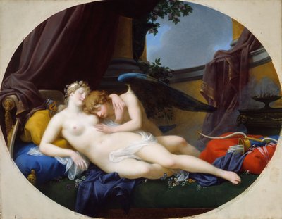 Cupid and Psyche by Jean Baptiste Regnault