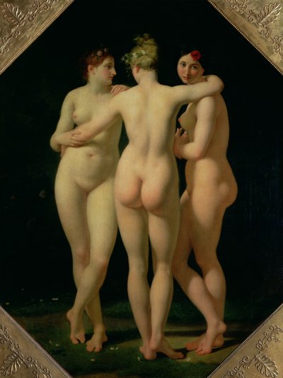 The Three Graces by Jean Baptiste Regnault