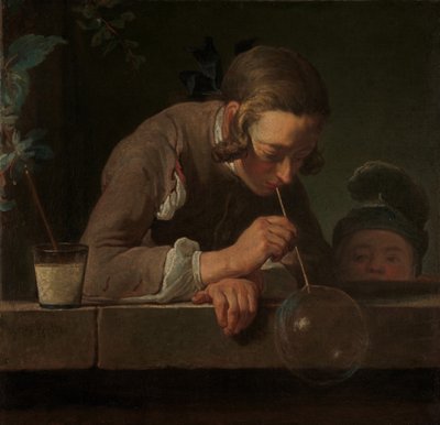 Soap Bubbles by Jean Baptiste Simeon Chardin