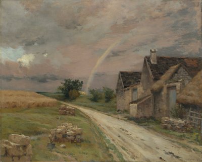 The Rainbow, Achères la Forêt by Jean Charles Cazin