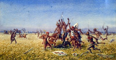 The Prince Imperial is Killed in Zululand by Jean Charles Pellerin