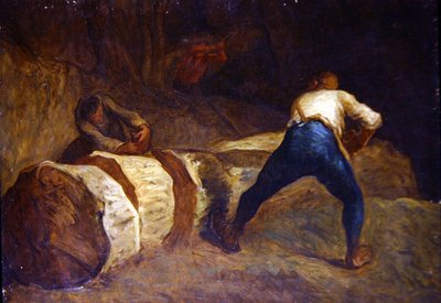 The Woodcutters by Jean Francois Millet