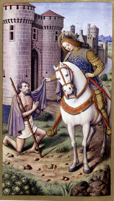 Saint Martin after Jean Bourdichon by Jean (after) Bourdichon