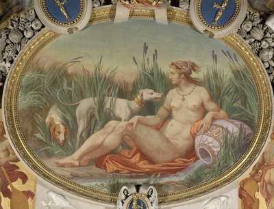The Nymph of Fontainebleau by Jean Alaux