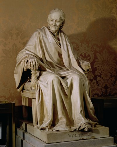 Francois-Marie Arouet Voltaire by Jean Antoine Houdon