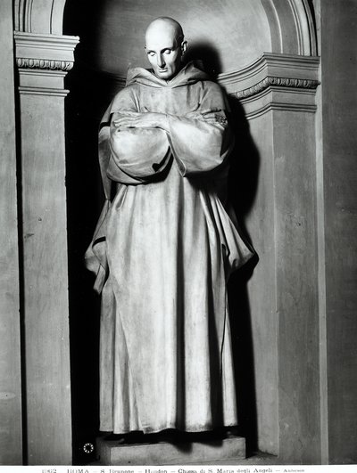 Saint Bruno of Cologne by Jean Antoine Houdon