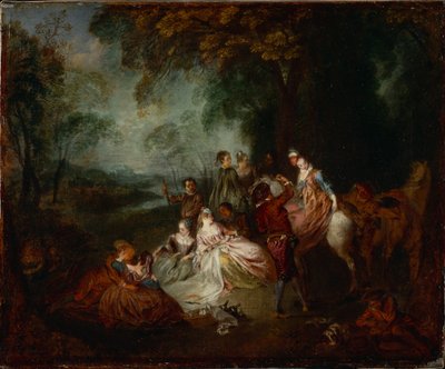 Fête Champêtre by Jean Antoine Watteau