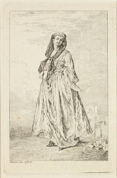 Figures of Fashion by Jean Antoine Watteau