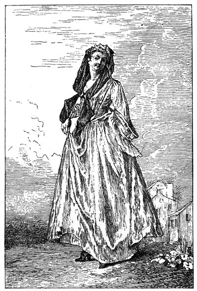 French Costume by Jean Antoine Watteau