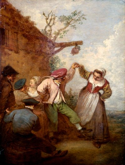 Unknown Image by Jean Antoine Watteau