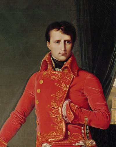 Bonaparte as First Consul by Jean Auguste Dominique Ingres