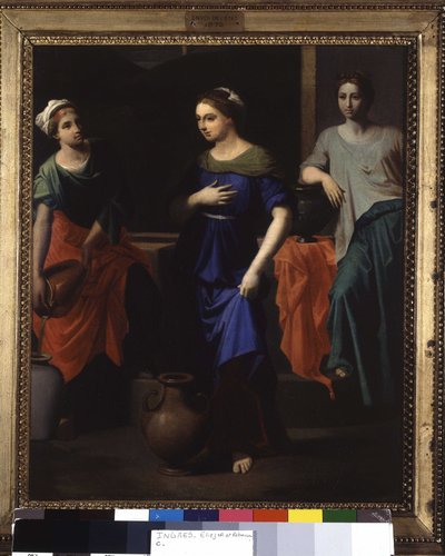 Eliezer and Rebecca by Jean Auguste Dominique Ingres