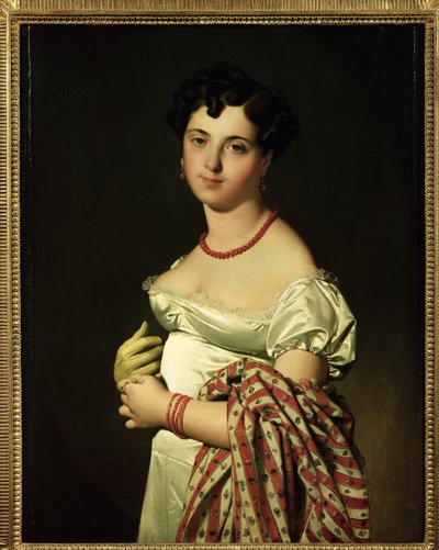 Madame Henri-Philippe-Joseph Panckouke (1787-1865) 1811 by Jean Auguste Dominique Ingres