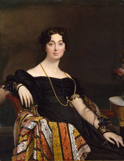 Madame Jacques-Louis Leblanc by Jean Auguste Dominique Ingres
