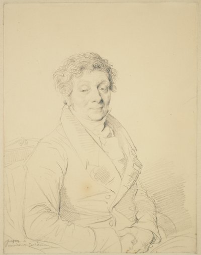 Pierre Alexandre Tardieu by Jean Auguste Dominique Ingres