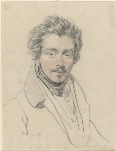 Portrait of Louis Meyer by Jean Augustin Daiwaille