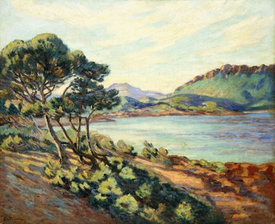 The Bay of Agay by Jean Baptiste Armand Guillaumin