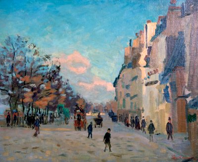 La Place Valhubert, Paris, c1860-1927 by Jean Baptiste Armand Guillaumin