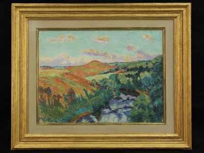 Landscape at Creuze, Crozant by Jean Baptiste Armand Guillaumin