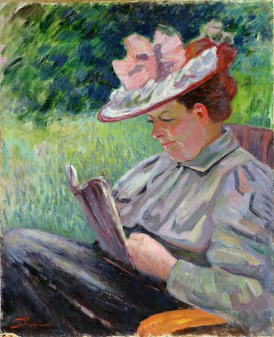 Madame Guillaumin by Jean Baptiste Armand Guillaumin