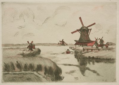 View from Saardam by Jean Baptiste Armand Guillaumin