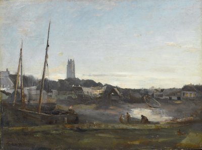 Dunkirk, c.1857 by Jean Baptiste Camille Corot