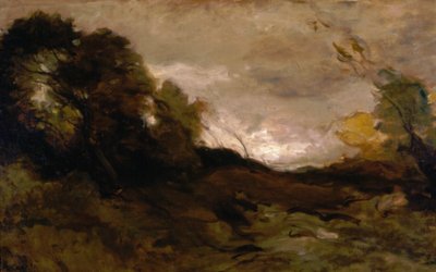 Solitary Valley by Jean Baptiste Camille Corot