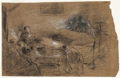 Deathbed Scene by Jean Baptiste Carpeaux