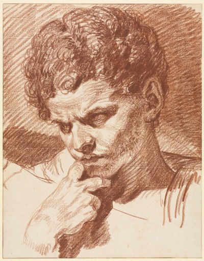 Head of Caracalla by Jean Baptiste Greuze