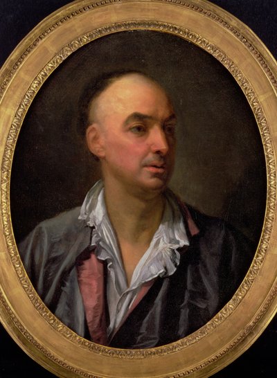 Portrait of Denis Diderot by Jean Baptiste Greuze
