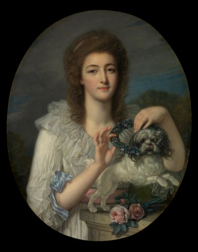 Princess Varvara Nikolaevna Gagarina by Jean Baptiste Greuze