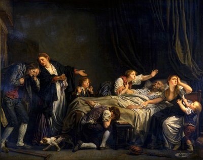 The Punished Son by Jean Baptiste Greuze