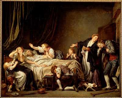 The Son Punished by Jean Baptiste Greuze