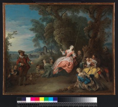 The Swing by Jean Baptiste Joseph Pater