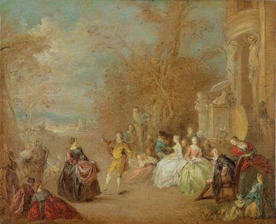 The Country Dance by Jean Baptiste Joseph Pater