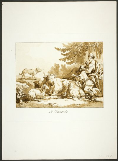 First Pastoral by Jean Baptiste Le Prince