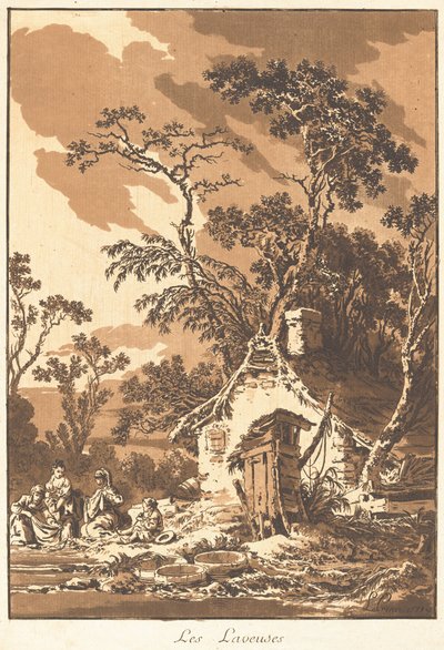 The Laundresses by Jean Baptiste Le Prince