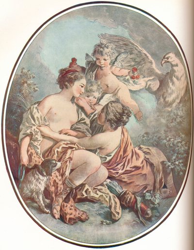 La Toilette de Venus by Jean Baptiste Marie Huet