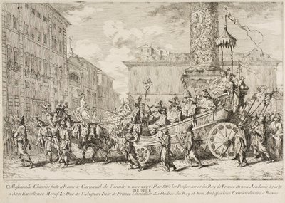 The Chinese Mascarade, 1735 by Jean Baptiste Marie Pierre