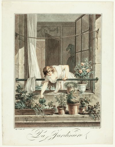 The Gardener by Jean Baptiste Moret
