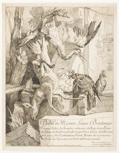 Four Hunting Subjects, No. 1 by Jean Baptiste Oudry