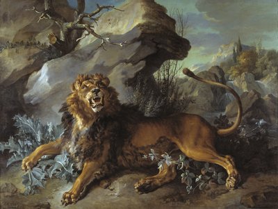 The Lion and the Fly by Jean Baptiste Oudry