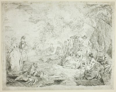 Troops Resting by Jean Baptiste Pater
